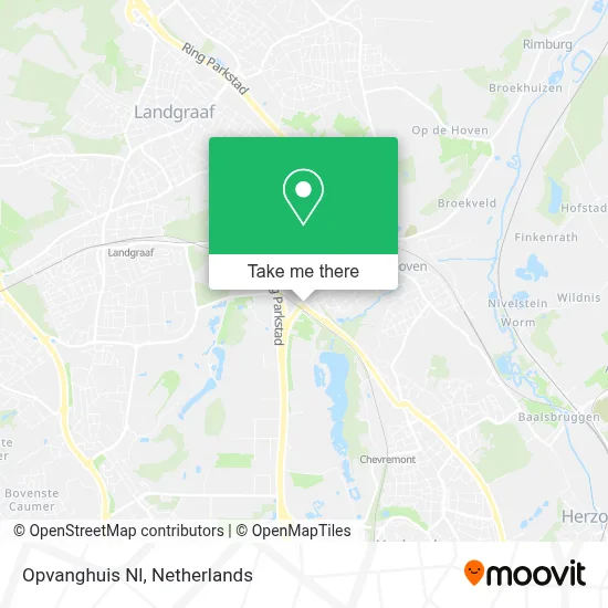 Opvanghuis Nl map