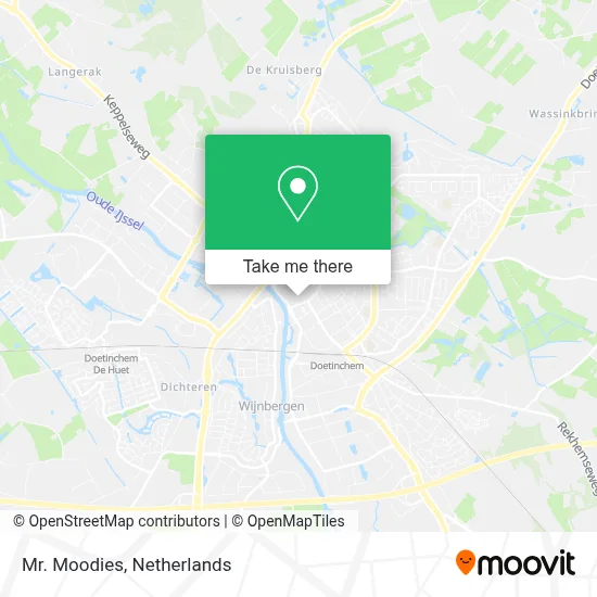 Mr. Moodies map