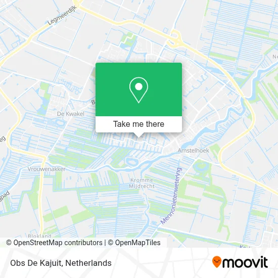 Obs De Kajuit map