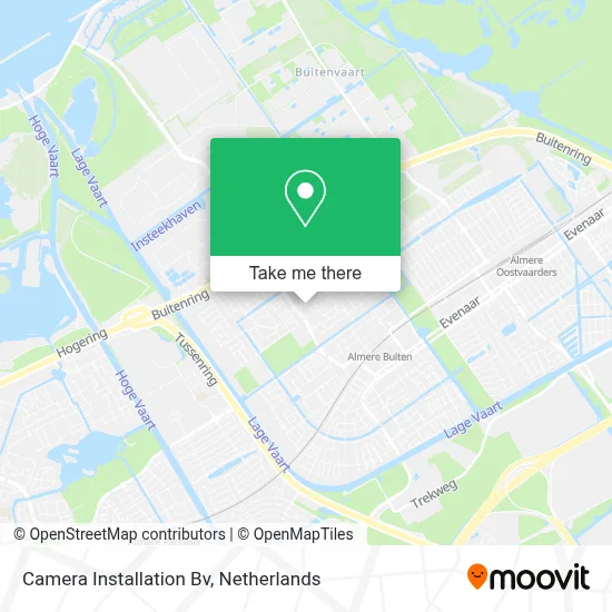 Camera Installation Bv map
