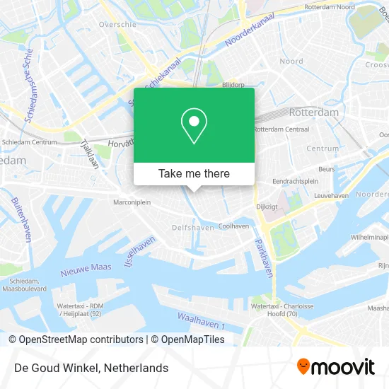 De Goud Winkel Karte