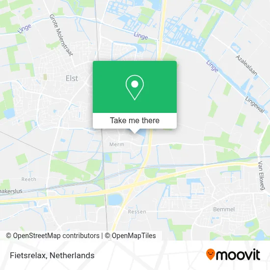 Fietsrelax map