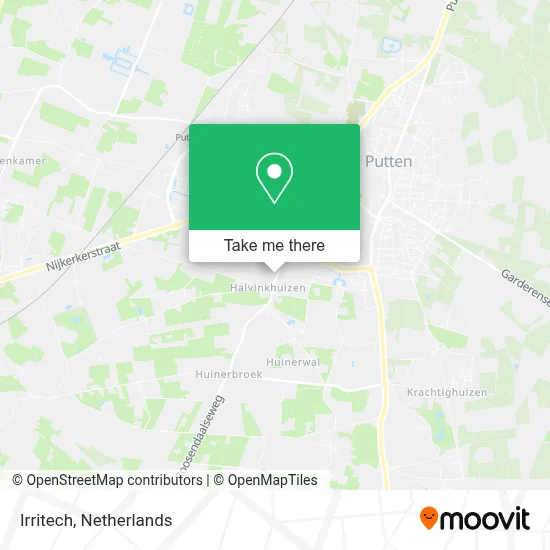 Irritech map