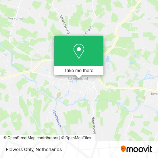Flowers Only map