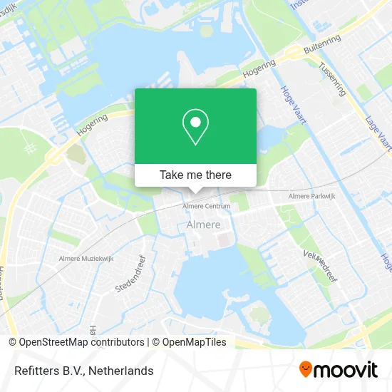 Refitters B.V. map