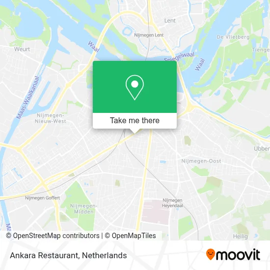 Ankara Restaurant map
