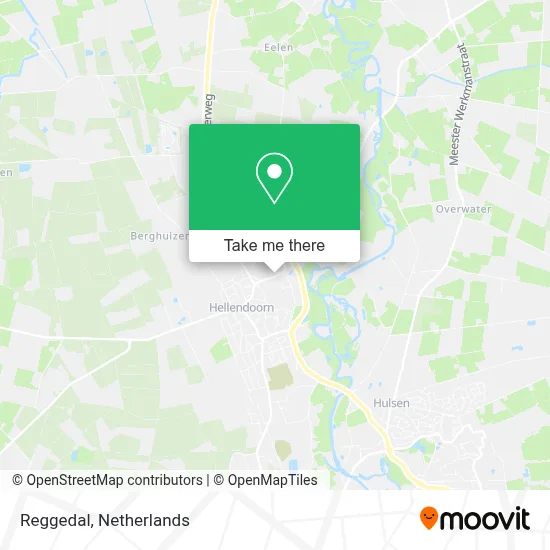 Reggedal map