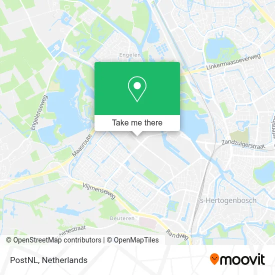 Post Nl map