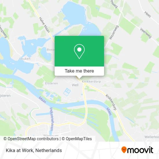 Kika at Work map