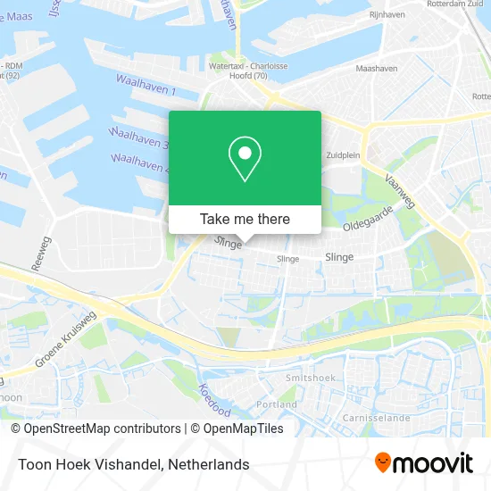 Toon Hoek Vishandel map