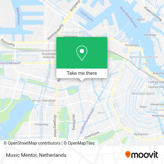 Music Mentor map