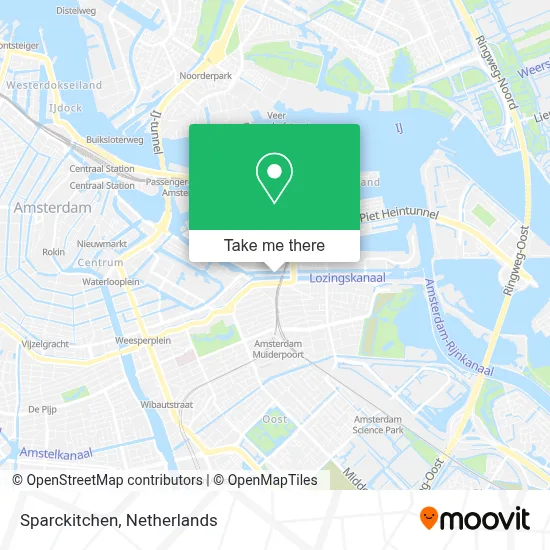 Sparckitchen map