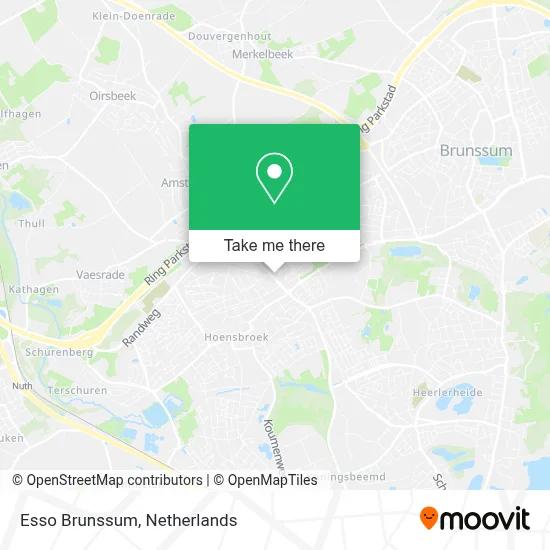 Esso Brunssum map