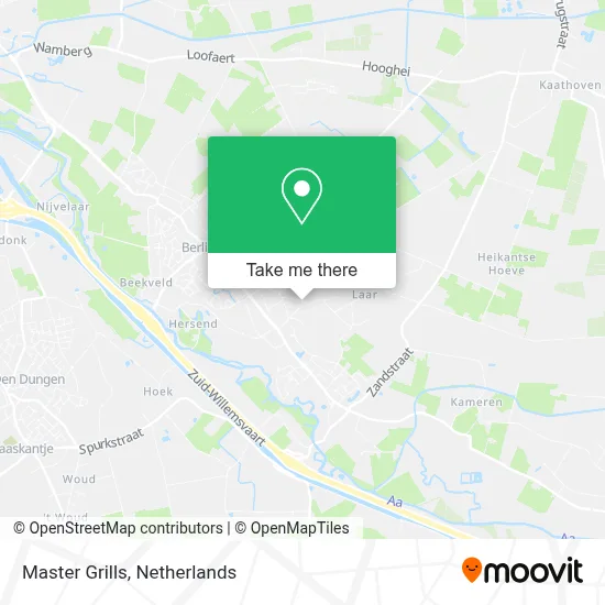 Master Grills map
