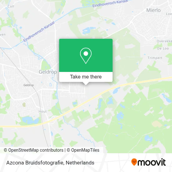 Azcona Bruidsfotografie map