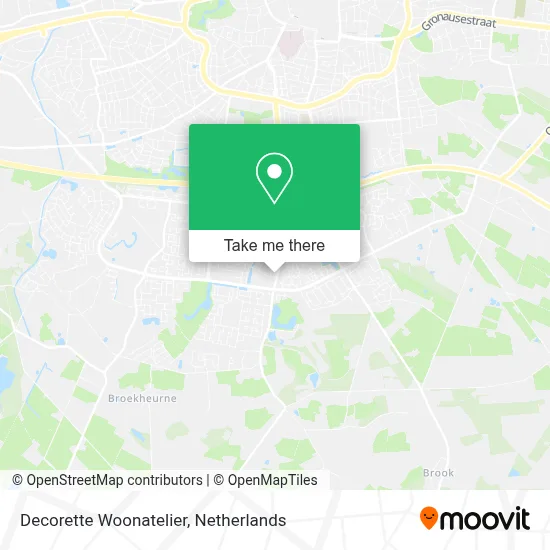 Decorette Woonatelier map