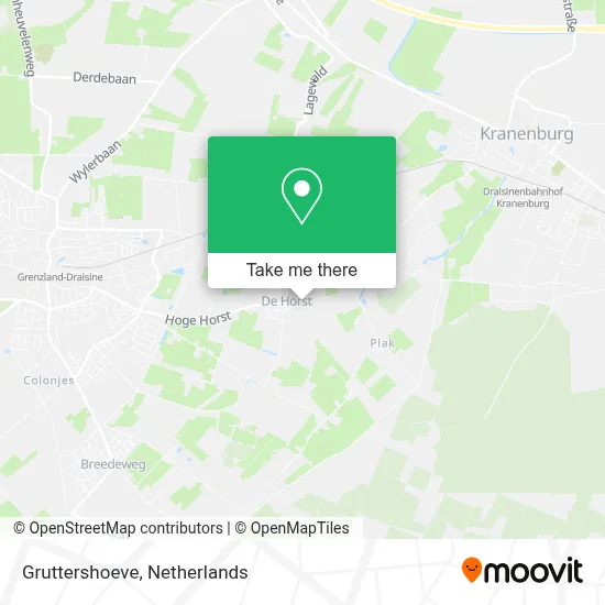 Gruttershoeve map