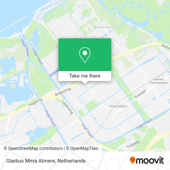Gladius Mma Almere map