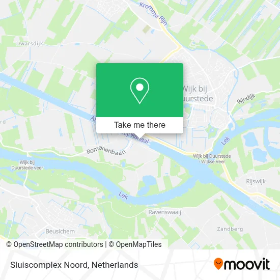 Sluiscomplex Noord Karte