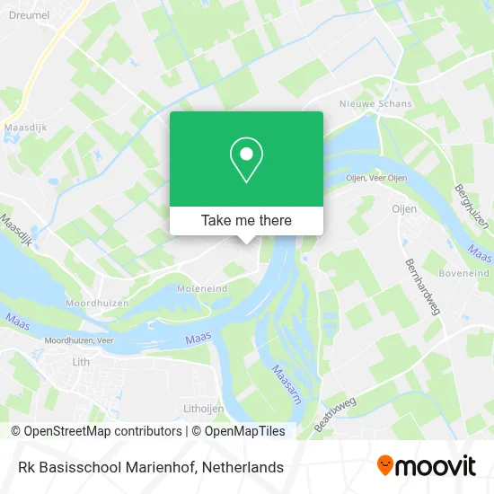 Rk Basisschool Marienhof map