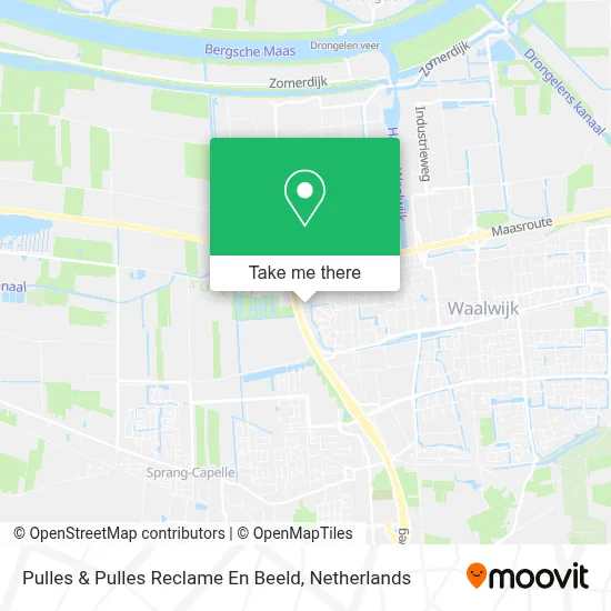 Pulles & Pulles Reclame En Beeld map