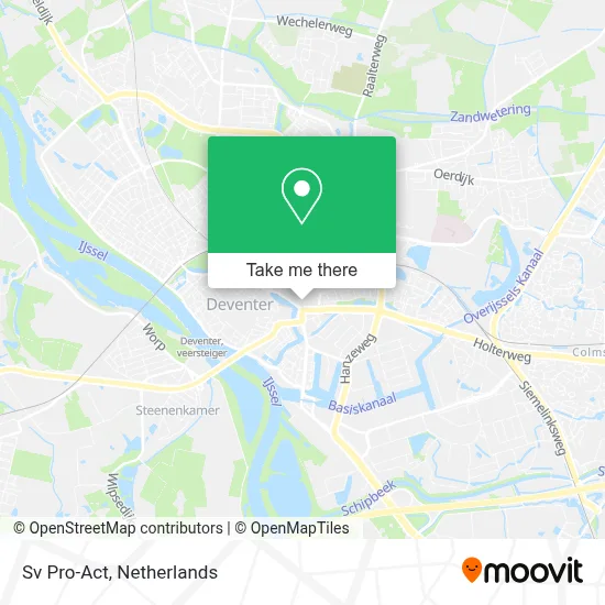 Sv Pro-Act map