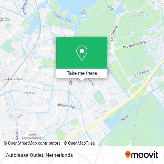 Autolease Outlet Karte