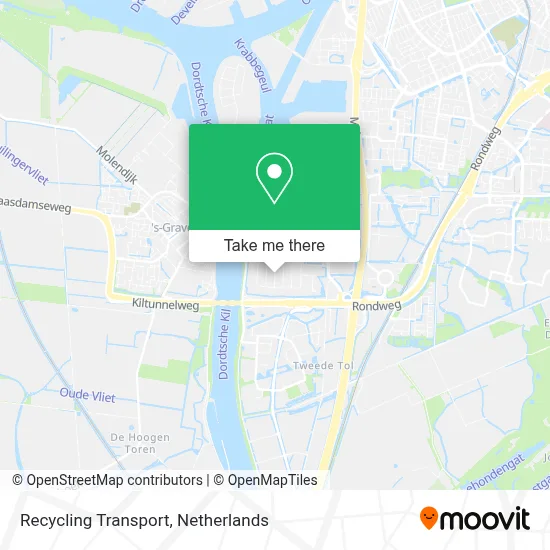 Recycling Transport map