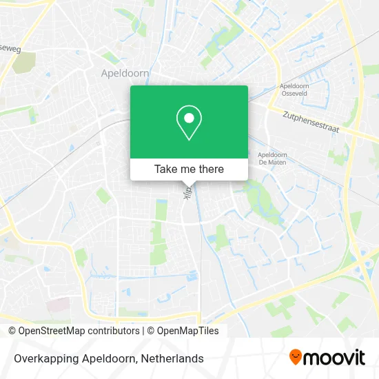 Overkapping Apeldoorn map