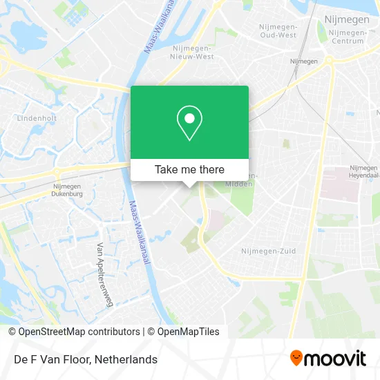 De F Van Floor map
