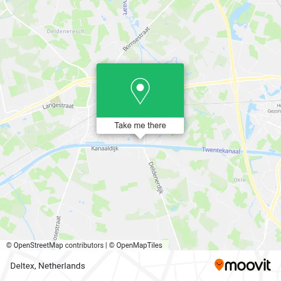 Deltex map