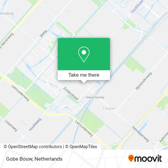 Gobe Bouw map