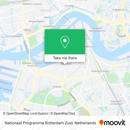 Nationaal Programma Rotterdam Zuid map