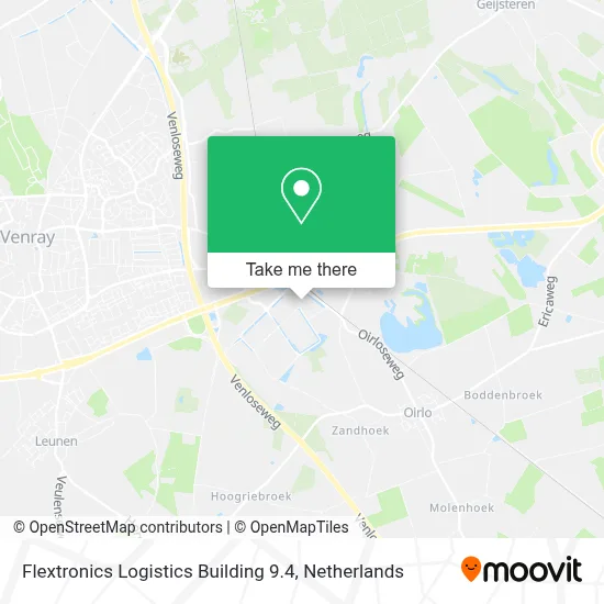Flextronics Logistics Building 9.4 map
