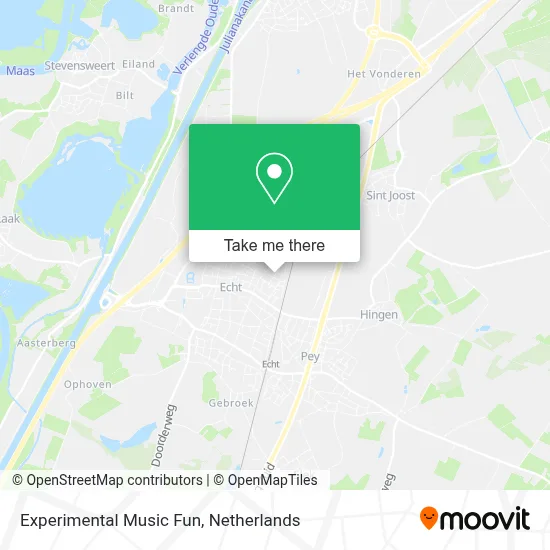Experimental Music Fun map