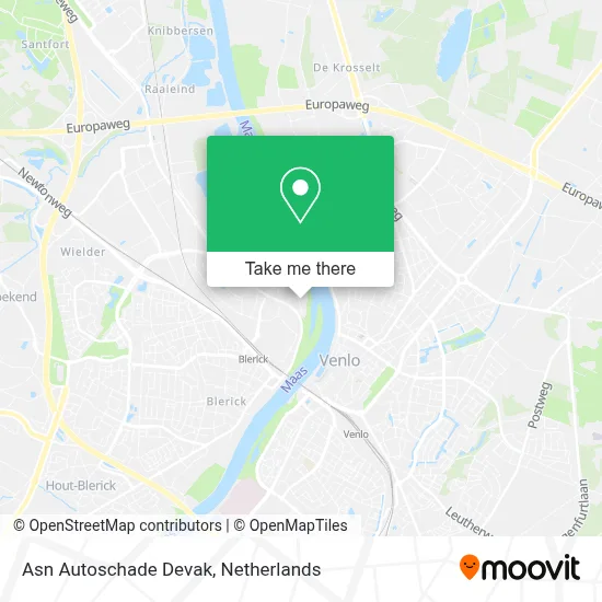 Asn Autoschade Devak map