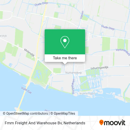 Fmm Freight And Warehouse Bv map
