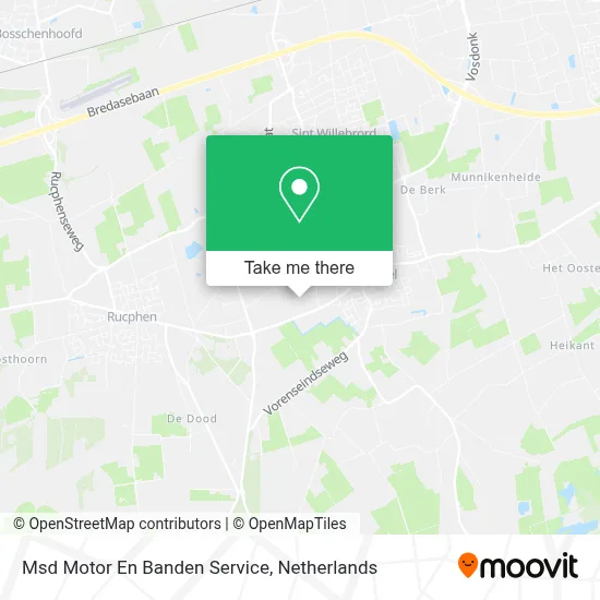 Msd Motor En Banden Service map