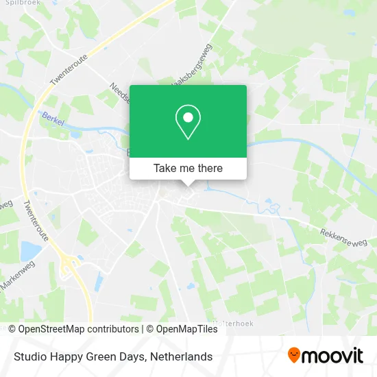 Studio Happy Green Days map
