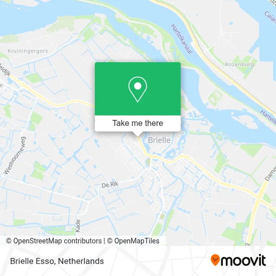 Brielle Esso map