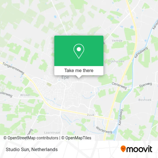 Studio Sun map
