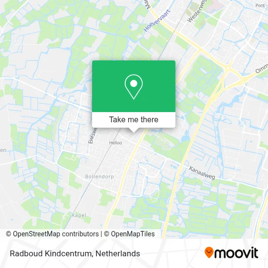 Radboud Kindcentrum map