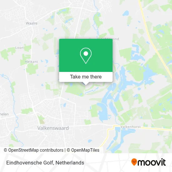 Eindhovensche Golf map