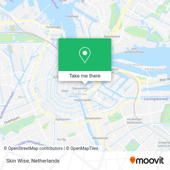 Skin Wise map