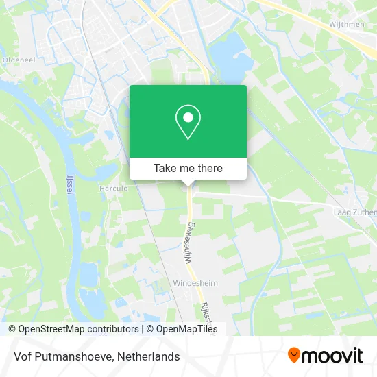 Vof Putmanshoeve map