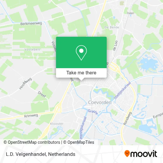L.D. Velgenhandel map