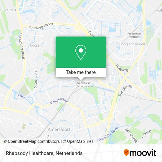 Rhapsody Healthcare map