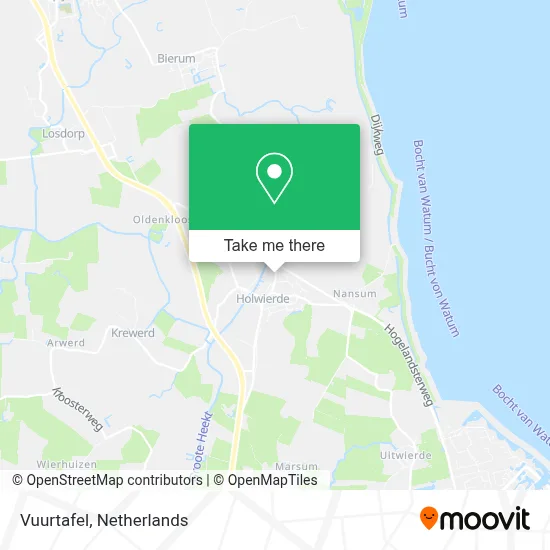 Vuurtafel map