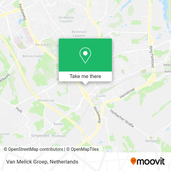 Van Melick Groep map