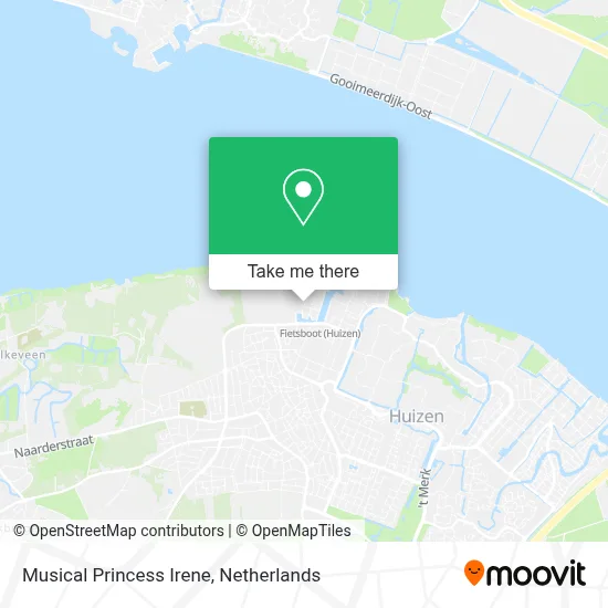Musical Princess Irene map